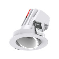 Refletor LED 25W espiga embutida embutida ajustável